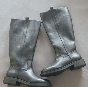 Elegant Black Women's Boots Wide Calf